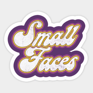 Small Faces / Retro Fan Design Sticker